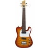 Vorson FTLUK-3 T-Style Electric Ukulele with Gig Bag