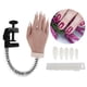 thumbnail image 4 of Manos De Maniquí Para Práctica De Uñas, Mano De Práctica De Nail Art, Articulaciones Flexibles De Silicona, Puntas De Uñas Postizas, Maniquí De Mano Para Salón De Uñas, 4 of 7