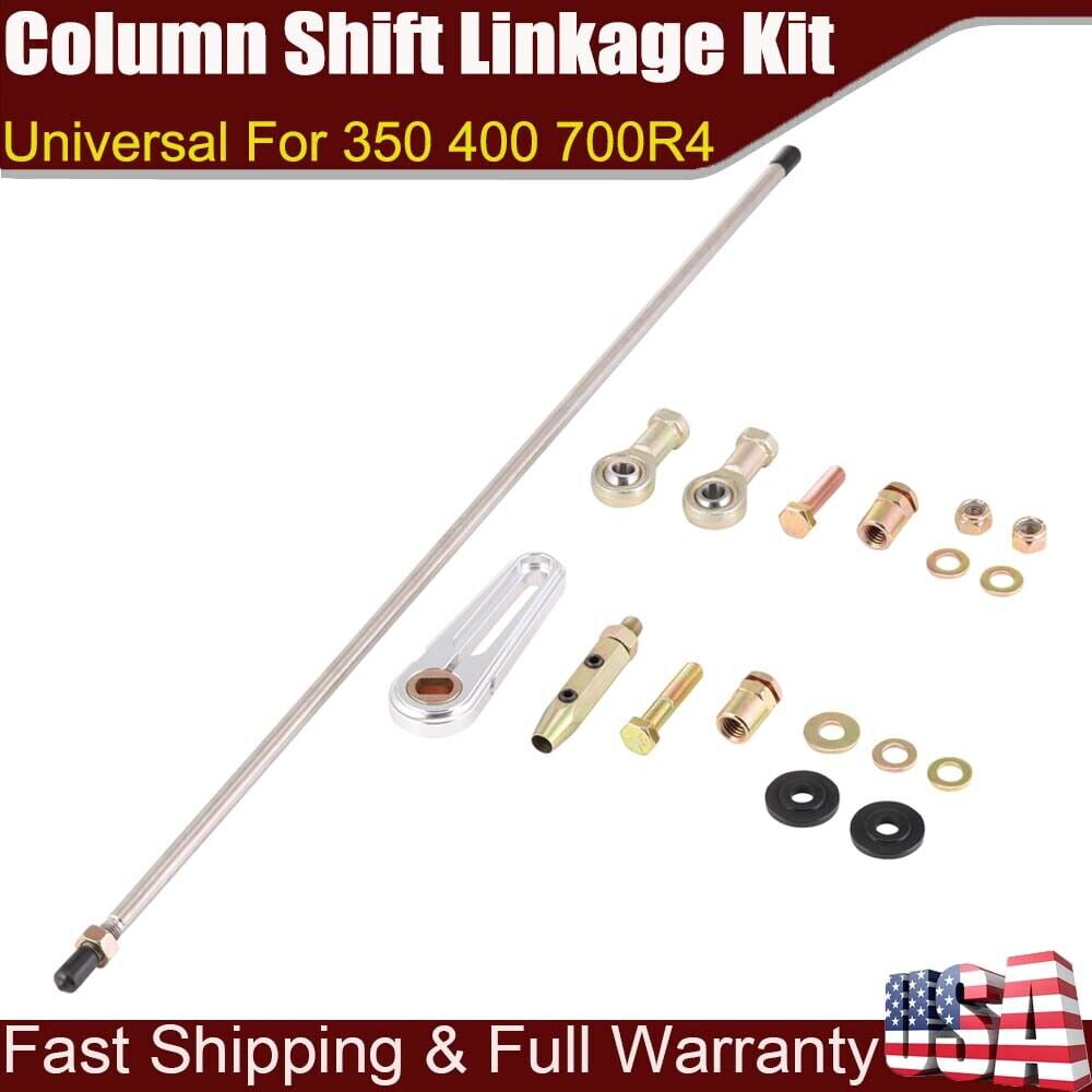 Universal Adjustable Column Shift Linkage Kit 350 400 700R4 GM