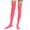Pink #001, variant on Nmnitkp Socks for Women Add to the Festive Atmosphere Women Over Knee Thigh High Socks Plus Size Tube Leg Warmers Stocking Cotton Long Solid Leggings Sock