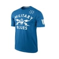 thumbnail image 2 of Jordan Mens Ajiv Military Blues Print T-Shirt,Blue,X-Large, 2 of 2