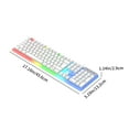 thumbnail image 4 of Baeitkot Luminous Keyboard And Mouse Set Hovering Keyboard Mechanical Feeling Gaming Mouse And Keyboard Colourful RGB Lights Wired Keyboard Wired Mouse on Clearance, 4 of 9