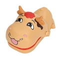 thumbnail image 2 of Finger Teeth Toy, Push Type Improve  Ability Stress Relief Interactive Cow Shape Bite Finger Toy  For Party White,Orange, 2 of 8