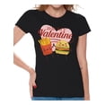 thumbnail image 1 of Awkward Styles Funny Valentine's Day T-Shirt Be My Valentine T Shirts for Women Love Gifts, 1 of 4