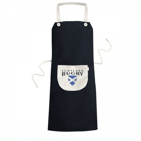 

Rugby Scotland Run Art Deco Fashion Apron Bib Sarong Cooking Baking Kitchen Pocket Pinafore