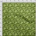 thumbnail image 4 of oneOone Polyester Spandex Green Fabric Asian Japanese Wave Sewing Fabric By The Yard Printed Diy Clothing Sewing Supplies 56 Inch Wide, 4 of 4