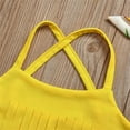 thumbnail image 5 of Mercatoo Toddler Baby Girls Swimsuit Banana Prints Tassels Bikini 2Pcs Bathing Outfit Suit Girls Summer Beach Clothes Set, 5 of 7