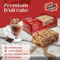 thumbnail image 2 of Carli’s Cakes Deluxe Fruit Cake, 1 lb. - Gourmet Holiday Fruitcake with Nuts & Dried Fruits, Ready to Serve Dessert, Ideal Christmas Gift, Celebration Treat, or Party Snack, 2 of 6