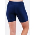 thumbnail image 6 of Calypsa Women's and Women's Plus High Waisted Mid-Thigh Swim Shorts, 6 of 11