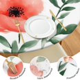 thumbnail image 4 of Pioneer Flower Floral Print Pattern Round Fitted Tablecloth with Elastic Edge,Dining Table Cover Waterproof,Outdoor Round Tablecloth for Camping,Dining,Indoor and Outdoor, 4 of 7