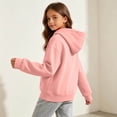 thumbnail image 6 of Diufon Girls Hoodie Unisex Kids Long Sleeve Casual Hooded Sweatshirts Going Out Fall Winter Warm Pullover Tops, 6 of 10