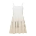thumbnail image 6 of FamilyThread Girls Casual Gradient Sleeveless Dresses Spaghetti Strap Summer Swing Twirly Sundress A-Line Dress For 4-14Y, 6 of 7