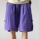thumbnail image 1 of Puntoco Pantalones Cortos Cargo Ligeros Y Transpirables Para La Playa Al Aire Libre, Informales, Diarios, Para Hombre, Negro Xxxxl, 1 of 4