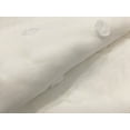 thumbnail image 5 of Dainty Home Snowball Linen Look Fabric Shower Curtain, 5 of 5