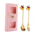 thumbnail image 2 of Christmas Premium Stainless Steel Reusable with Gift Box Flatware Bell, 2 of 9