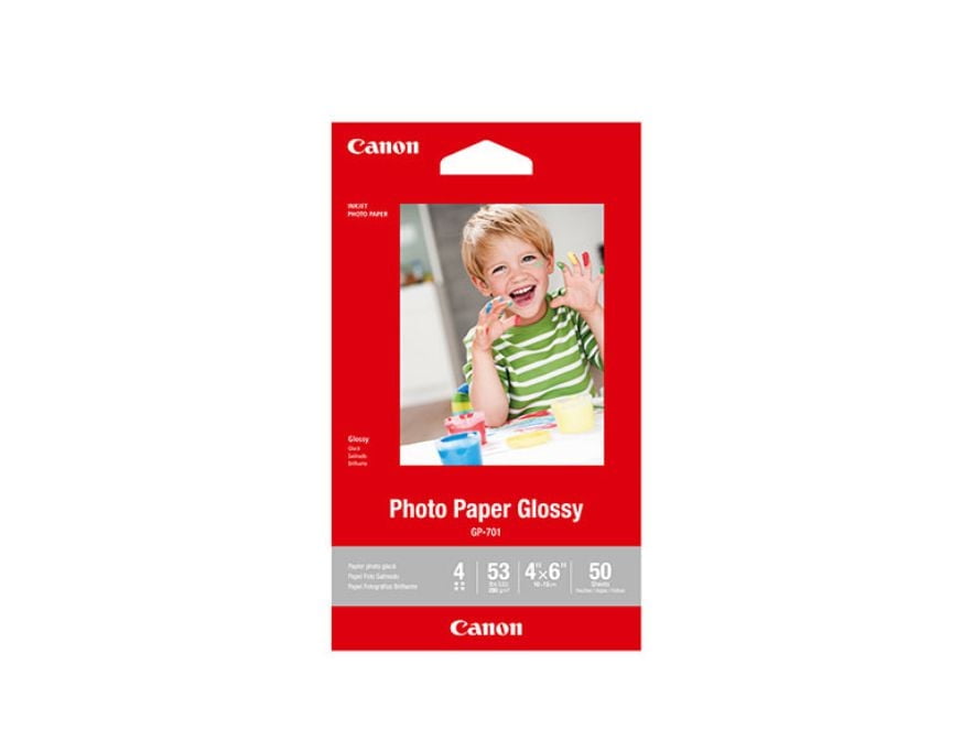 Canon Canada Inc Glossy Photo Paper - GP-701 - 4x6 (50 Sheets)