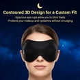 thumbnail image 3 of Eye Mask for Sleeping, Featherlight Sleep Mask with Soft Memory Foam, Total Light Blocking and Secure Fit, 3 of 6