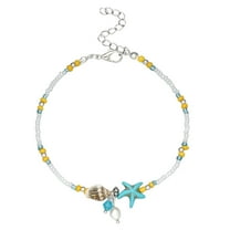 Masteelf  Chain Toe Rings Ancklets for Women Stainless Steel Anklets Bracelet Women's