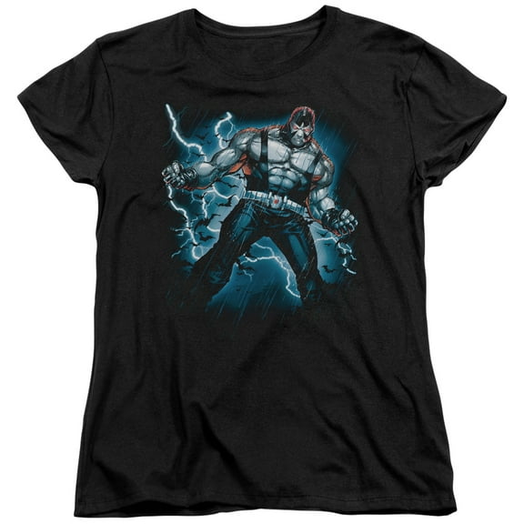 Batman Stormy Bane S/S Women's T-Shirt Black