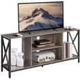 thumbnail image 5 of Yaheetech 55in TV Stand TV Console Table Cabinet with Storage for 55 Inch TV, Taupe Wood, 5 of 7