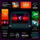 thumbnail image 3 of Laptop Gamer MSI Thin GeForce RTX 2050 4GB Ryzen 5 7535HS 32GB DDR5 1TB SSD Pantalla 15.6" IPS FHD 144Hz Teclado Ingles Mouse Windows 11 Reacondicionado, 3 of 6