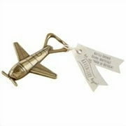 Kate Aspen Airplane Bottle Opener Bundle of 12, Gold