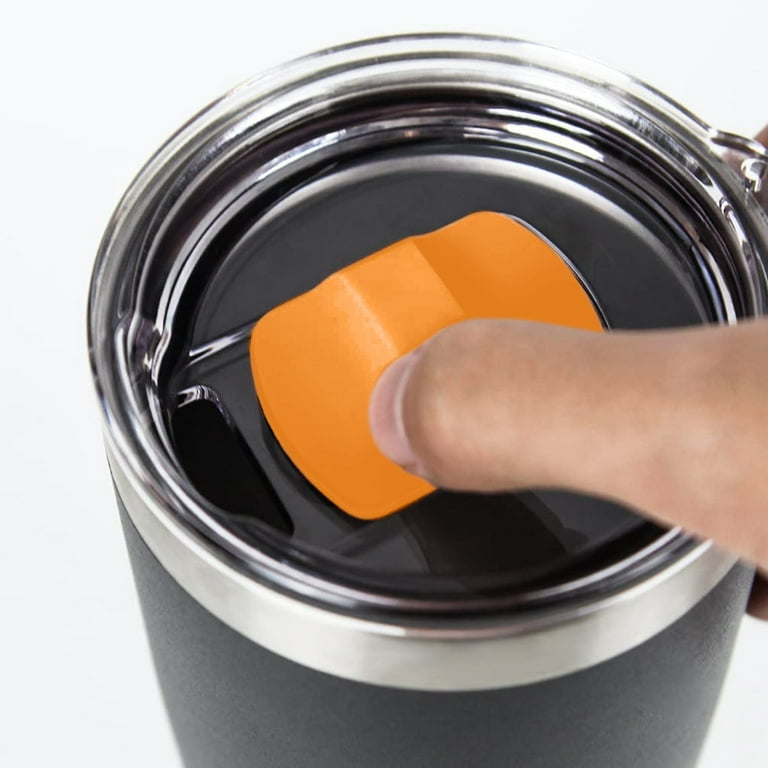 Replacement Magnetic Slide block Apply to yeti lid 10 oz, 16 oz, 20 oz, 26  oz, 30 oz (Black Orange Teal Pink)