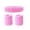 Pink, variant on Sweatband Set 1 Headband and 2 Wristbands for Sports & More Casual Pants for Women Work