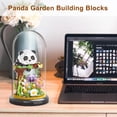 thumbnail image 3 of SKQIT Panda Flower Building Set for Adult Party Favors for Adult Animal Building Blocks Plant Friend Set Bonsai Tree Valentines New Year Easter Birthday Gift, 3 of 12