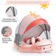 thumbnail image 4 of Flotador de piscina Mambobaby no inflable para bebé, color rosa, 4 of 5
