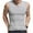Gray, variant on Sleeveless Round Neck Vest Fit Fitness Tank Undershirt