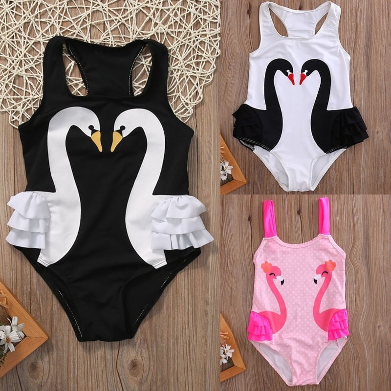 swan bathing suit