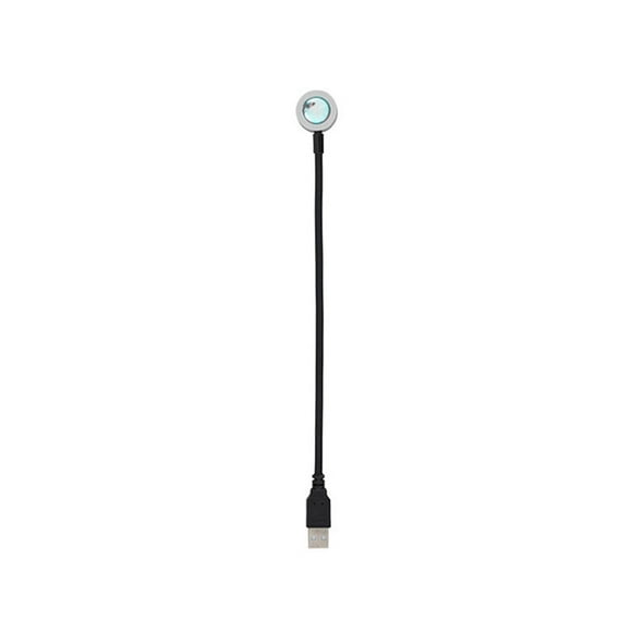 Advancent Proyector USB, lámpara de protección LED Flexible, iluminación de arcoíris/puesta de sol brillante, 18cm/28cm/36cm, luz de noche portátil Iluminación y accesorios Arcoíris 28cm Advancent HA009385-08B