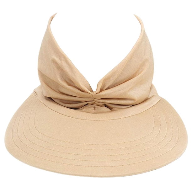 Sombrero De Verano Para El Sol, Ala Ancha, Visera Superior Vacía, Gorra De Playa Con Protección Uv Para Mujeres Y Hombres Eigraketly AP006787-03
