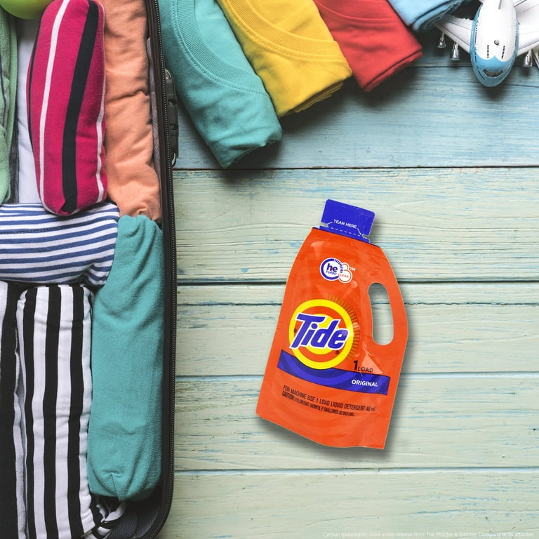 Amazon.com: Tide Travel Sink Packets Clipstrip (Pack of 9