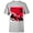 Athletic Heather, variant on Disney Racing 3rd Birthday 3 Years Old Mickey Mouse Race Car - Short Sleeve T-Shirt for Kids - Customized-White