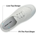 thumbnail image 5 of HARVEST LAND Slip-On Canvas Shoes for Women-Fashion Low-Top Flat Loafers with CloudFoam Insole, 5 of 9