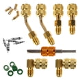 thumbnail image 1 of 1 Set Tools Set R410 Conversion Adapter Kit with Core Remover for Air Conditioning Refrigeration and Mini Split Systems, 1 of 8