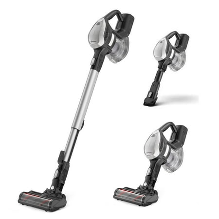Moosoo Stick Vacuum Cleaner 4-In-1 Lightweight Cordless Vacuum For Hard Floors Carpet Pet Hair, M8-Plus
