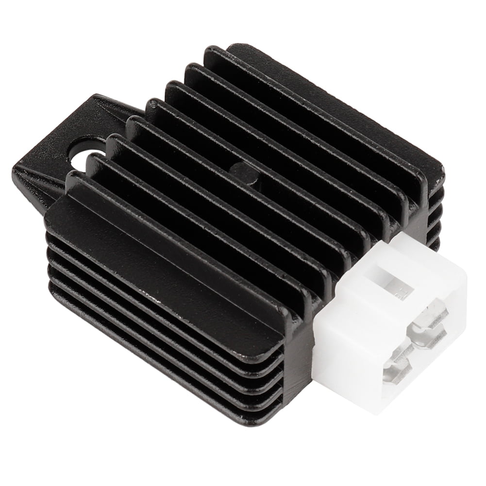 Alupre 12V de Onda Completa regulador de Voltaje del rectificador Fit Compatible con GY6 Motocicleta 50cc-150cc