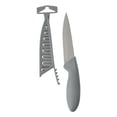 thumbnail image 1 of Mainstays 5" Stainless Steel Kitchen Utility Knife with Gray Soft Grip Handle, 1 of 7