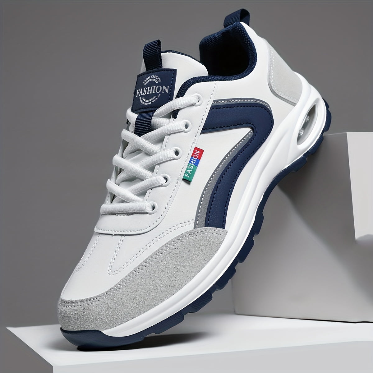 [sneakers] Men'S Athletic Casual Shoes with Air Cushioning, Comfortable And Outdoor Hiking And Lightweight for Driving, Leisure, Training,