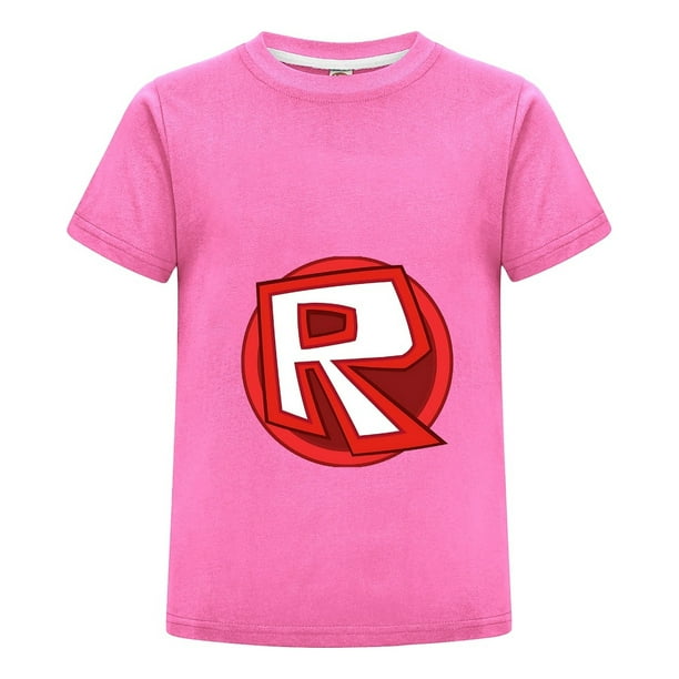 Camiseta de Algodón con Diseño Gamer de Roblox para Niño, Playera Infantil Estampada, Ideal para Verano y Regalo