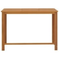 thumbnail image 2 of vidaXL 9 Piece Garden Bar Set with Cushions Grey, 2 of 5