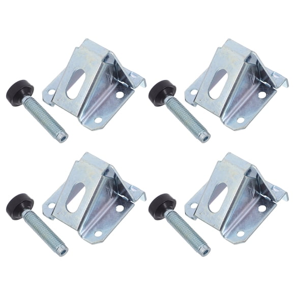 RENACLIPY Adjustable Cabinet Leveling Feet Heavy Duty Self Leveling Legs for Home Use Silver 4pcs