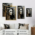thumbnail image 4 of Designart Style Icon Portrait V Canvas Wall Art, 4 of 5