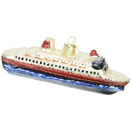 Old World Christmas Ornaments: Cruise Ship Glass Blown Ornaments for Christmas