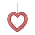 thumbnail image 1 of Decoración colgante de pared con corona de corazón/decoración del día de San Valentín/corona decorativa para puerta principal/corona del día de San , Rojo, 1 of 6