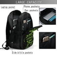 thumbnail image 4 of Balery DINOSAUR IN SPACE Mochila con carga USB para hombre y mujer - Mochila impermeable y antirrobo para portátil con puerto USB para viajes, trabajo, estudios y universidad, 4 of 7