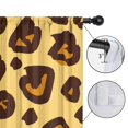 thumbnail image 4 of Blackout Kids Curtains,Leopard Print Childrens Insulated Curtains Set Of 2,Bedroom Essentials,Toddler Room Decor 42"x84"(106x213cm), 4 of 4